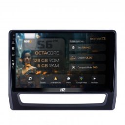 Navigatie Mitsubishi ASX (2019+) 6GB RAM Android 13 Octacore Slot Sim 4G DSP GPS Wi-FI Carplay Android Auto USB Bluetooth Waze Touchscreen 10.1 Inch