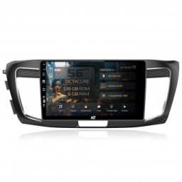 Navigatie Honda Accord 9 (2013-2017) 6GB RAM Android 13 Octacore Slot Sim 4G DSP GPS Wi-FI Carplay Android Auto USB Bluetooth Waze Touchscreen 10.1 Inch