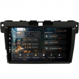 Navigatie Mazda CX-7 (2008-2013) 6GB RAM Android 13 Octacore Slot Sim 4G DSP GPS Wi-FI Carplay Android Auto USB Bluetooth Waze Touchscreen 9 Inch