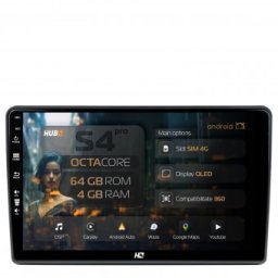 Navigatie Ford (2005-2013) 4GB RAM Android 13 GPS Wi-FI Carplay Android Auto USB Bluetooth Radio Waze Touchscreen 9 inch