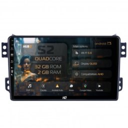 Navigatie Opel Agila (2007-2014) 2GB RAM Android 13 GPS Wi-FI Carplay Android Auto USB Bluetooth Radio Waze Touchscreen 9 inch