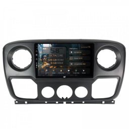 Navigatie Opel Movano / Renault Master / Nissan NV400 (2011-2019) 8GB RAM Android 13 Octacore Slot Sim 4G DSP GPS Wi-FI Carplay Android Auto USB Bluetooth Waze Touchscreen 10.1 Inc
