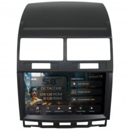 Navigatie Volkswagen Touareg 8GB RAM Android 13 Octacore Slot Sim 4G DSP GPS Wi-FI Carplay Android Auto USB Bluetooth Waze Touchscreen 9 Inch