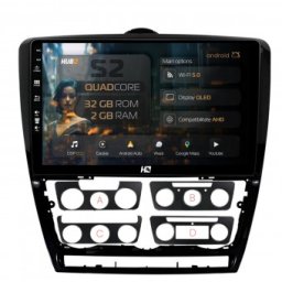 Navigatie Skoda Octavia 2 2GB RAM Android 13 GPS Wi-FI Carplay Android Auto USB Bluetooth Radio Waze Touchscreen 10.1 inch
