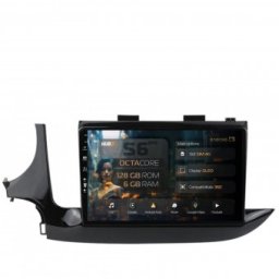 Navigatie Opel Mokka (2016-Prezent) 6GB RAM Android 13 Octacore Slot Sim 4G DSP GPS Wi-FI Carplay Android Auto USB Bluetooth Waze Touchscreen 9 Inch