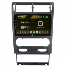 Navigatie Ford Mondeo (2001-2007) Clima Automatica 2GB RAM Android 13 GPS Wi-FI Carplay Android Auto USB Bluetooth Radio Waze Touchscreen 9 inch