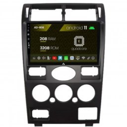Navigatie Ford Mondeo (2001-2007) Clima Manuala 2GB RAM Android 13 GPS Wi-FI Carplay Android Auto USB Bluetooth Radio Waze Touchscreen 9 inch