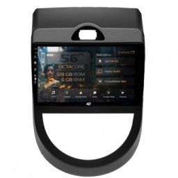 Navigatie Kia Soul (2009-2013) 6GB RAM Android 13 Octacore Slot Sim 4G DSP GPS Wi-FI Carplay Android Auto USB Bluetooth Waze Touchscreen 9 Inch