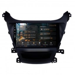 Navigatie Hyundai Elantra (2012-2014) 6GB RAM Android 13 Octacore Slot Sim 4G DSP GPS Wi-FI Carplay Android Auto USB Bluetooth Waze Touchscreen 9Inch