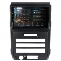 Navigatie Ford F150 (2008-2014) 8GB RAM Android 13 Octacore Slot Sim 4G DSP GPS Wi-FI Carplay Android Auto USB Bluetooth Waze Touchscreen 9 Inch