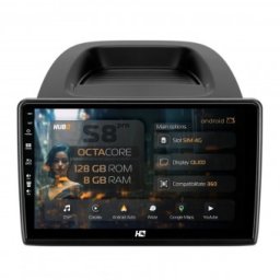Navigatie Ford EcoSport (2017- Prezent) 8GB RAM Android 13 Octacore Slot Sim 4G DSP GPS Wi-FI Carplay Android Auto USB Bluetooth Waze Touchscreen 9 Inch