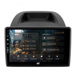 Navigatie Ford EcoSport (2017- Prezent) 6GB RAM Android 13 Octacore Slot Sim 4G DSP GPS Wi-FI Carplay Android Auto USB Bluetooth Waze Touchscreen 9 Inch