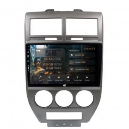 Navigatie Jeep Compass Patriot (2006-2010) 8GB RAM Android 13 Octacore Slot Sim 4G DSP GPS Wi-FI Carplay Android Auto USB Bluetooth Waze Touchscreen 10.1 Inch
