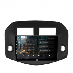 Navigatie Toyota RAV4 (2005-2013) 6GB RAM Android 13 Octacore Slot Sim 4G DSP GPS Wi-FI Carplay Android Auto USB Bluetooth Waze Touchscreen 10.1 Inch