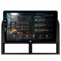 Navigatie Jeep Grand Cherokee (1998-2004) 6GB RAM Android 13 Octacore Slot Sim 4G DSP GPS Wi-FI Carplay Android Auto USB Bluetooth Waze Touchscreen 9 Inch