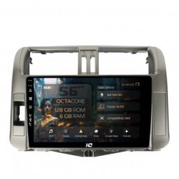 Navigatie Toyota Land Cruiser Prado (2009-2013) 6GB RAM Android 13 Octacore Slot Sim 4G DSP GPS Wi-FI Carplay Android Auto USB Bluetooth Waze Touchscreen 9 Inch