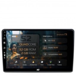 Navigatie Ford (2005-2013) 2GB RAM Android 13 GPS Wi-FI Carplay Android Auto USB Bluetooth Radio Waze Touchscreen 9 inch