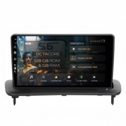 Navigatie Volvo C40 C30 S40 C70 V50 (2004-2012) 6GB RAM Android 13 Octacore Slot Sim 4G DSP GPS Wi-FI Carplay Android Auto USB Bluetooth Waze Touchscreen 9 Inch