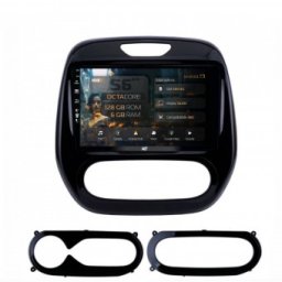 Navigatie Renault Captur (2013-2019) 6GB RAM Android 13 Octacore Slot Sim 4G DSP GPS Wi-FI Carplay Android Auto USB Bluetooth Waze Touchscreen 9 Inch