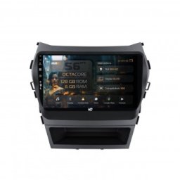 Navigatie Hyundai Santa Fe IX45 (2013-2017) 6GB RAM Android 13 Octacore Slot Sim 4G DSP GPS Wi-FI Carplay Android Auto USB Bluetooth Waze Touchscreen 9 Inch