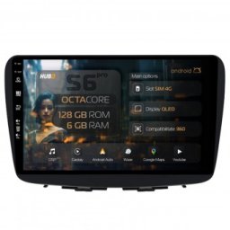 Navigatie Suzuki Baleno 6GB RAM Android 13 Octacore Slot Sim 4G DSP GPS Wi-FI Carplay Android Auto USB Bluetooth Waze Touchscreen 9 Inch