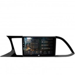 Navigatie Seat Leon 3 (2014-2020) 8GB RAM Android 13 Octacore Slot Sim 4G DSP GPS Wi-FI Carplay Android Auto USB Bluetooth Waze Touchscreen 9 Inch