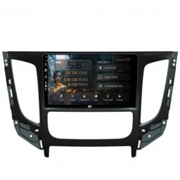 Navigatie Mitsubishi L200 (2014-2020) 8GB RAM Android 13 Octacore Slot Sim 4G DSP GPS Wi-FI Carplay Android Auto USB Bluetooth Waze Touchscreen 9 Inch