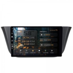 Navigatie Iveco Daily (2013-2021) 8GB RAM Android 13 Octacore Slot Sim 4G DSP GPS Wi-FI Carplay Android Auto USB Bluetooth Waze Touchscreen 9 Inch