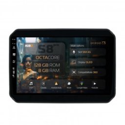 Navigatie Suzuki Ignis (2016+) 8GB RAM Android 13 Octacore Slot Sim 4G DSP GPS Wi-FI Carplay Android Auto USB Bluetooth Waze Touchscreen 9 Inch