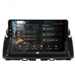 Navigatie Mazda CX-5 (2012-2015) 8GB RAM Android 13 Octacore Slot Sim 4G DSP GPS Wi-FI Carplay Android Auto USB Bluetooth Waze Touchscreen 10.1 Inch