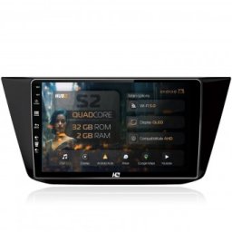 Navigatie Volkswagen Tiguan (2016-2023) 2GB RAM Android 13 GPS Wi-FI Carplay Android Auto USB Bluetooth Radio Waze Touchscreen 10.1 inch