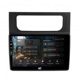 Navigatie Volkswagen Touran (2010-2016) 2GB RAM Android 13 GPS Wi-FI Carplay Android Auto USB Bluetooth Radio Waze Touchscreen 10.1 inch
