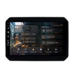 Navigatie Suzuki Ignis (2016+) 2GB RAM Android 13 GPS Wi-FI Carplay Android Auto USB Bluetooth Radio Waze Touchscreen 9 inch