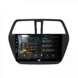 Navigatie Suzuki SX4 / SX4 S-Cross (2014-2020) 4GB RAM Android 13 Octacore Slot Sim 4G DSP GPS Wi-FI Carplay Android Auto USB Bluetooth Waze Touchscreen 9 inch