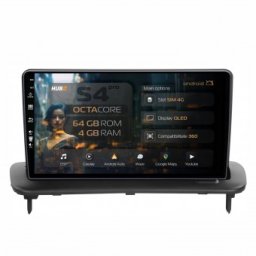 Navigatie Volvo C40 C30 S40 C70 V50 (2004-2012) 4GB RAM Android 13 Octacore Slot Sim 4G DSP GPS Wi-FI Carplay Android Auto USB Bluetooth Waze Touchscreen 9 inch
