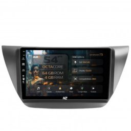 Navigatie Mitsubishi Lancer (2003-2007) 4GB RAM Android 13 Octacore Slot Sim 4G DSP GPS Wi-FI Carplay Android Auto USB Bluetooth Waze Touchscreen 9 inch