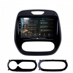 Navigatie Renault Captur (2013-2019) 4GB RAM Android 13 Octacore Slot Sim 4G DSP GPS Wi-FI Carplay Android Auto USB Bluetooth Waze Touchscreen 9 inch