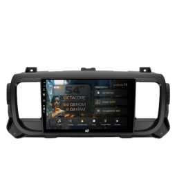 Navigatie Citroen Jumpy / Peugeot Expert (2017-2021) 4GB RAM Android 13 Octacore Slot Sim 4G DSP GPS Wi-FI Carplay Android Auto USB Bluetooth Waze Touchscreen 9 inch