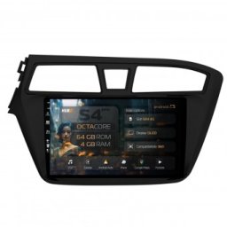 Navigatie Hyundai I20 (2014-2018) 4GB RAM Android 13 Octacore Slot Sim 4G DSP GPS Wi-FI Carplay Android Auto USB Bluetooth Waze Touchscreen 9 inch
