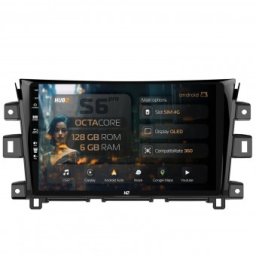 Navigatie Nissan Navara (2015+) 6GB RAM Android 13 Octacore Slot Sim 4G DSP GPS Wi-FI Carplay Android Auto USB Bluetooth Waze Touchscreen 10.1 Inch