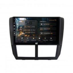 Navigatie Subaru Forester 2007-2013 8GB RAM Android 13 Octacore Slot Sim 4G DSP GPS Wi-FI Carplay Android Auto USB Bluetooth Waze Touchscreen 9 Inch