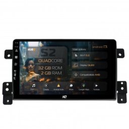 Navigatie Suzuki Grand Vitara (2005-2015) 2GB RAM Android 13 GPS Wi-FI Carplay Android Auto USB Bluetooth Radio Waze Touchscreen 9 inch