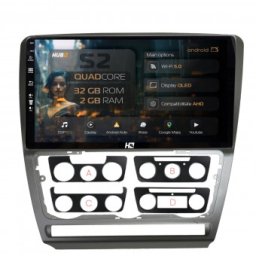 Navigatie Skoda Octavia 2 2GB RAM Android 13 GPS Wi-FI Carplay Android Auto USB Bluetooth Radio Waze Touchscreen 10.1 inch