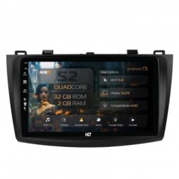 Navigatie Mazda 3 (2009-2013) 2GB RAM Android 13 GPS Wi-FI Carplay Android Auto USB Bluetooth Radio Waze Touchscreen 9 inch