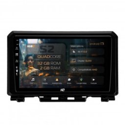 Navigatie Suzuki Jimny (2018-2022) 2GB RAM Android 13 GPS Wi-FI Carplay Android Auto USB Bluetooth Radio Waze Touchscreen 9 inch