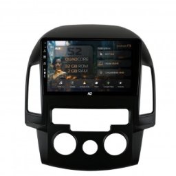 Navigatie Hyundai I30 (2007-2012) Clima Manuala 2GB RAM Android 13 GPS Wi-FI Carplay Android Auto USB Bluetooth Radio Waze Touchscreen 9 inch