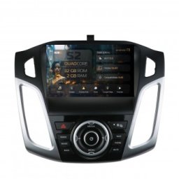 Navigatie Ford Focus 3 (2011-2019) 2GB RAM Android 13 GPS Wi-FI Carplay Android Auto USB Bluetooth Radio Waze Touchscreen 9 inch
