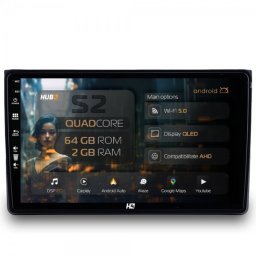 Navigatie Audi A4 (B6 B7 2000-2008 ) / Seat Exeo (2008-2013) 2GB RAM Android 13 GPS Wi-FI Carplay Android Auto USB Bluetooth Radio Waze Touchscreen 9 inch