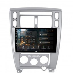 Navigatie Hyundai Tucson(2004-2009) 4GB RAM Android 13 Octacore Slot Sim 4G DSP GPS Wi-FI Carplay Android Auto USB Bluetooth Waze Touchscreen 10.1 Inch