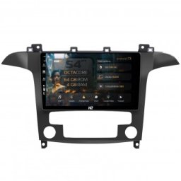 Navigatie Ford S-Max Galaxy (2006-2015) 4GB RAM Android 13 Octacore Slot Sim 4G DSP GPS Wi-FI Carplay Android Auto USB Bluetooth Waze Touchscreen 9 inch